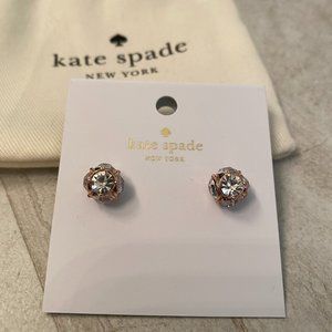 NWT Kate Spade Earrings Rose Gold
